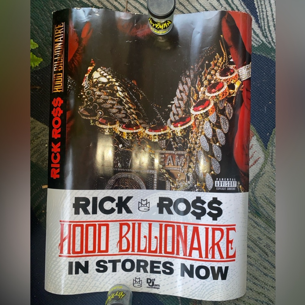Rick Ross Hood Billionaire Poster